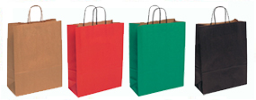 Small Kraft Twisted Handle Paper Bags